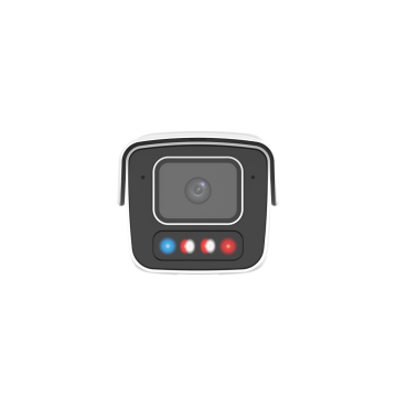 8 MP netwerkcamera met dubbele verlichting en alarm