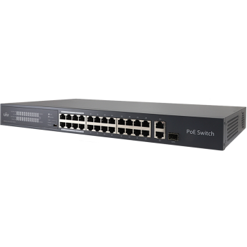 24 kanaals  Ethernet Switch PoE