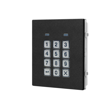 Compleet codeslotmodule zwarte afwerking