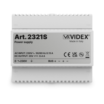 Busvoeding voor VX2300 systemen tot 20 gebruikers