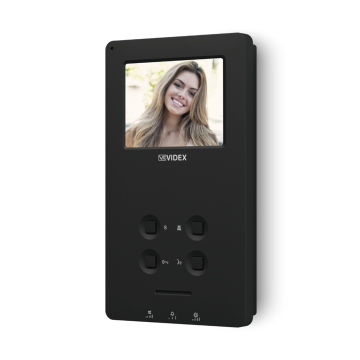 Binnenpost IP 6K3 serie Zwart