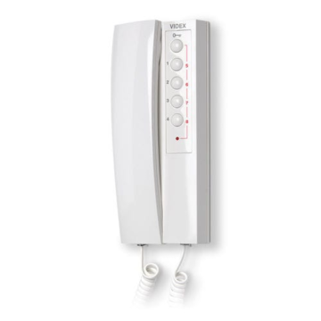 Parlofoon VX2300 8 extensies - 8 intercom 3187/8