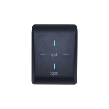 Lecteur RFID MF13,56 MHz, WS4-serie conf.,Noire,BLE, IP65, Large