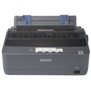 80-koloms matrix seriële desktop printer voor kettingpapier. 230vac voeding.