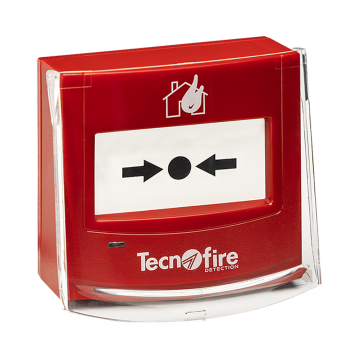 Lot de 10 couvercles anti-vandalisme pour alarmes incendie manuelles TFCP et TFCPC.
