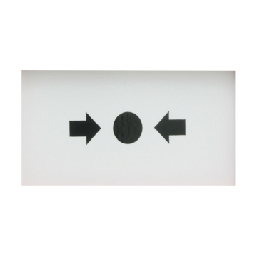 Lot de 10 couvercles en verre de rechange pour boutons-poussoirs de la série CP01.