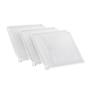 Reflectorprisma met groot bereik tot 100 m voor lineaire detectoren uit de 5000-serie.
