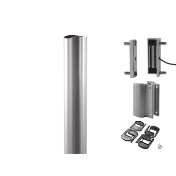 N-LINE-MAG-KIT-9005 - Kit N-LINE-MAG uitvulprofiel, 2x MAGMAG3000, 3006PULL RAL9005.