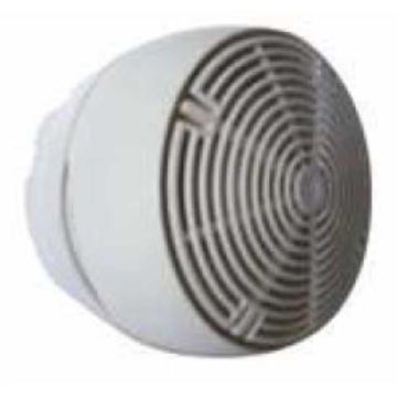 Sirene 100db WIT met sokkel