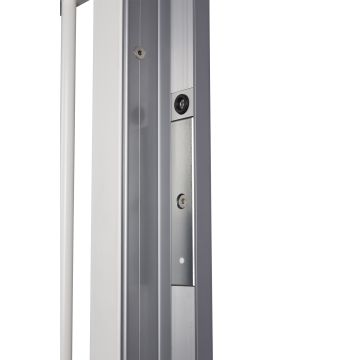 N-LINE-B-MAG-SILV - Profile  à compléter pour portails battants à combiner avec MAGUNIT-2500 ARGENT.