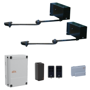 Kit CUD112 met knikarm motoren.