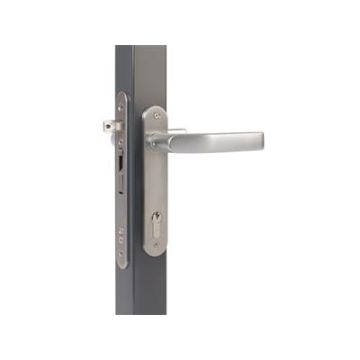 FIFTYLOCK - Serrure à encastrer tout inox avec axe de 30mm pour profils de 50mm et plus.