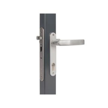 SIXTYLOCK - Serrure à encastrer tout inox avec axe de 40mm pour profils de 60mm et plus.