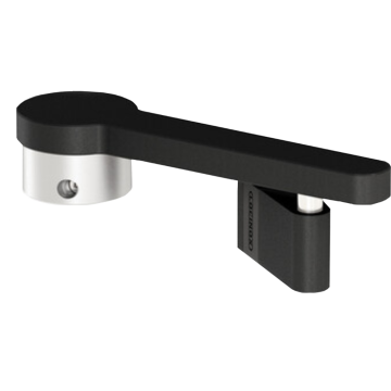 VENUS-ARM-G-9005 - Compacte arm voor de installatie van Venus, RAL9005.