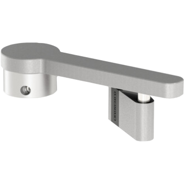 VENUS-ARM-G-SILV - Compacte arm voor de installatie van Venus, ZILVER.