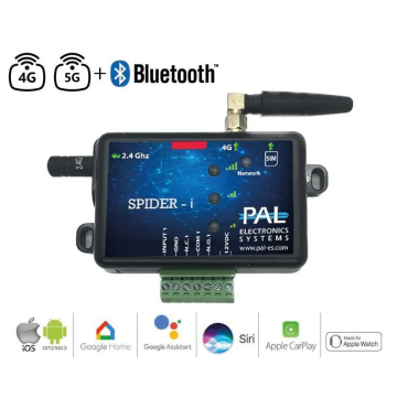 Module GSM PAL SPIDER BLUETOOTH, 1 sortie / 1 entrée