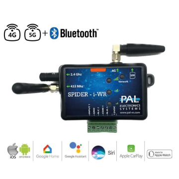 Module GSM PAL SPIDER BLUETOOTH avec récepteur, 1 sortie / 1 entrée