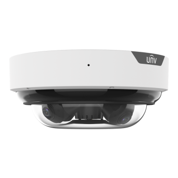 20MP Super Startlight IR 4-richtings panoramische dome netwerkcamera