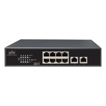 8 canaux / Ethernet / Switch / PoE