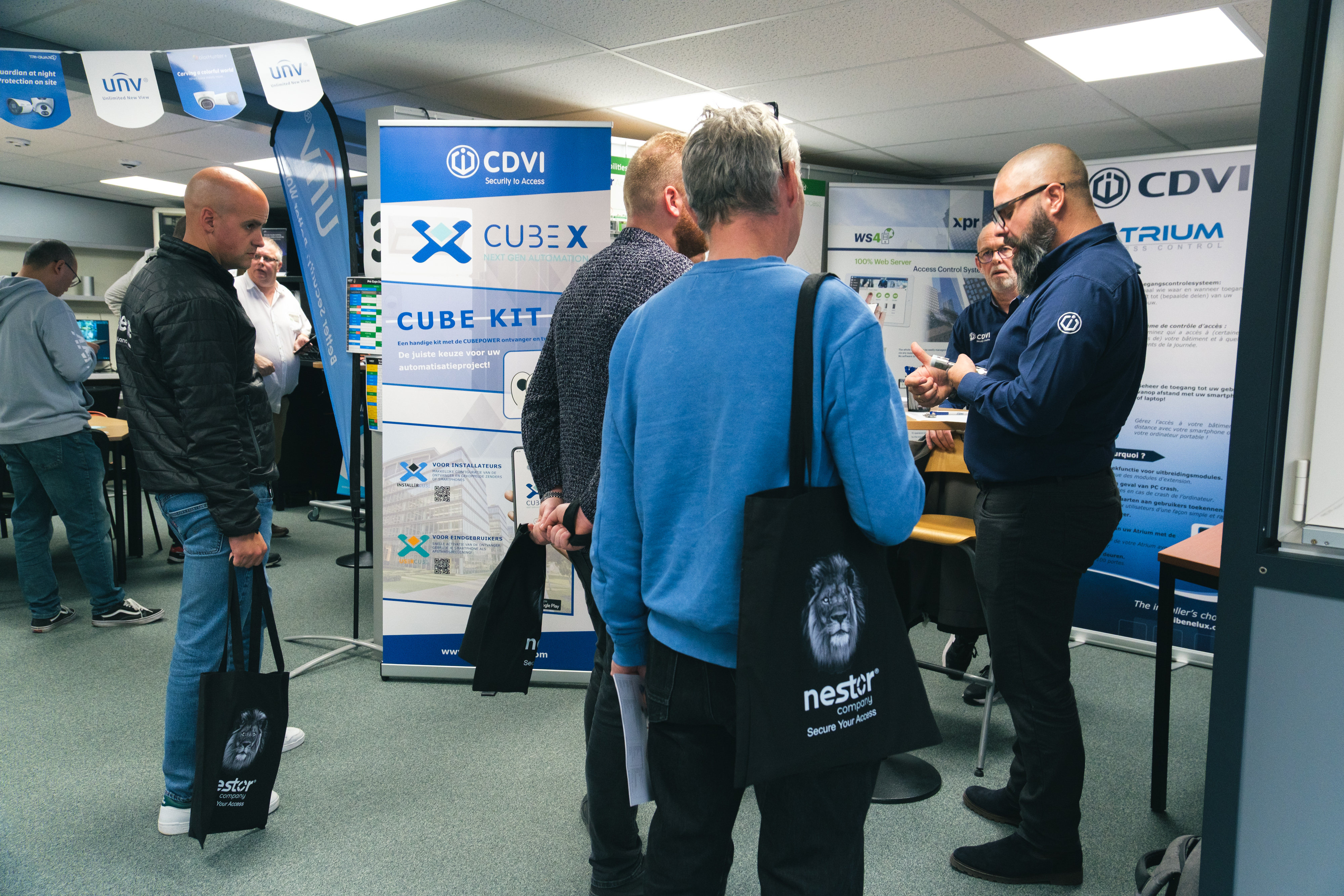 CDVI et Nestor Company lors de Pro Expo Day