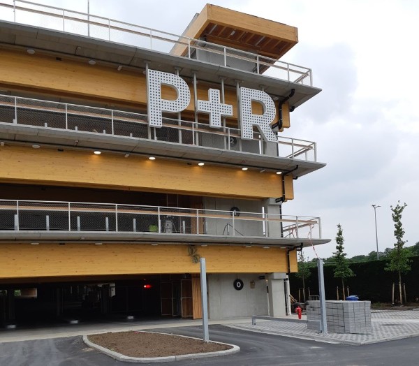 Parkeergebouw P+R Merksem