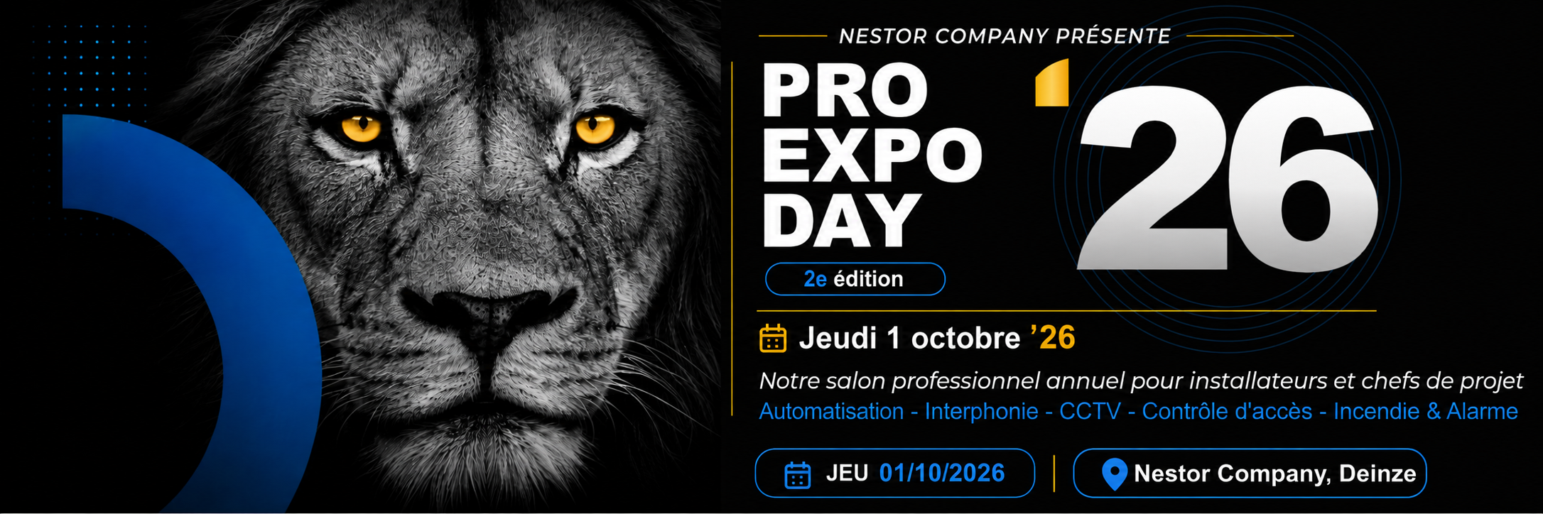 Pro Expo Day 2026 chez Nestor Company à Deinze le jeudi 1er octobre 2026