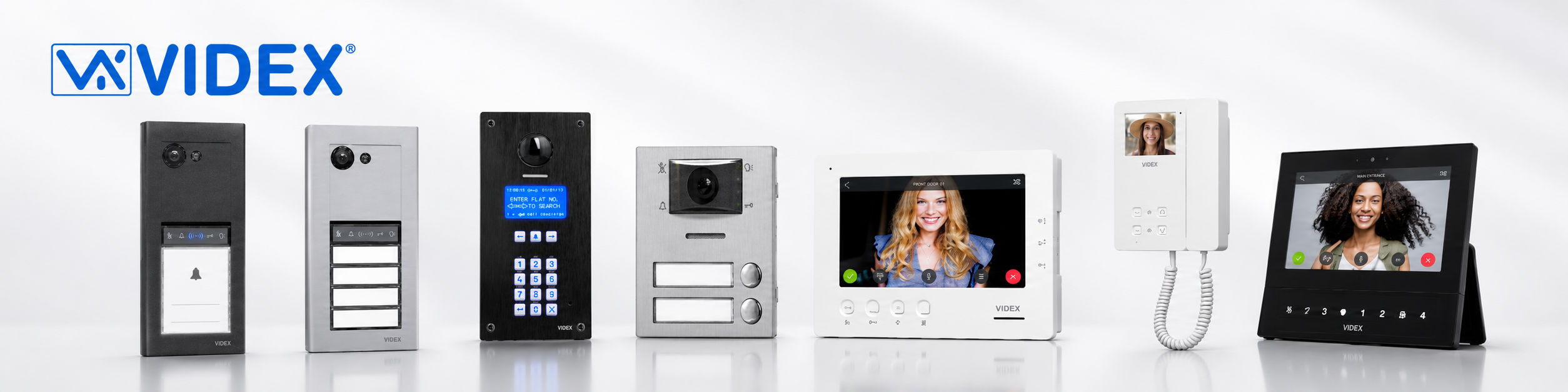 Videx intercom, videofoon en deurcommunicatiesystemen