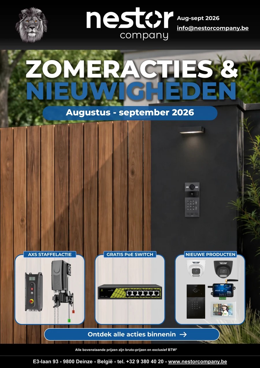 Nestor zomerfolder augustus en september 2026