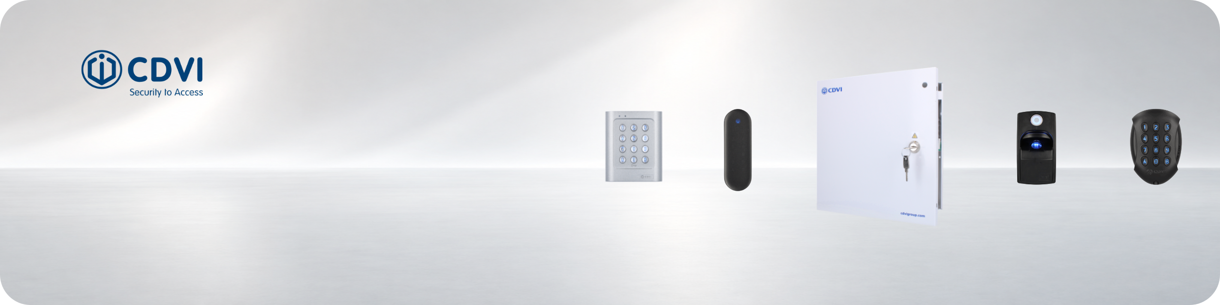 CDVI toegangscontrole, lezers en elektrische sloten
