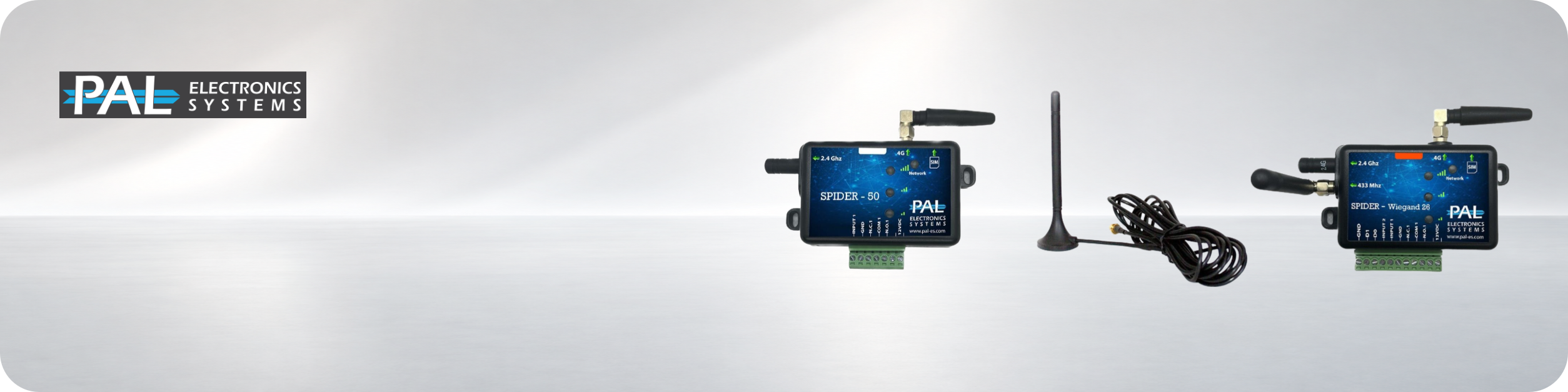PAL Spider, modules GSM pour la commande de portails à distance
