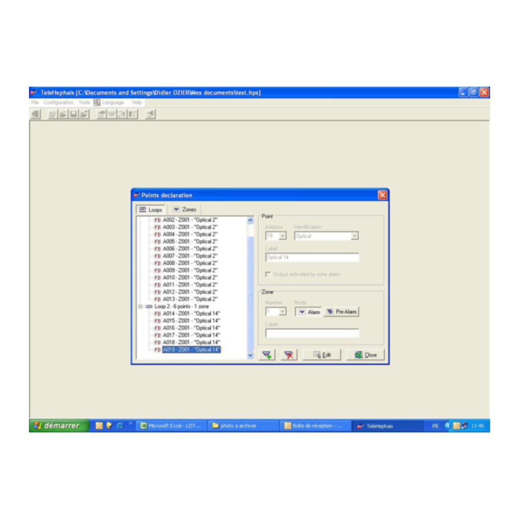 Software voor Hephais 128       NET