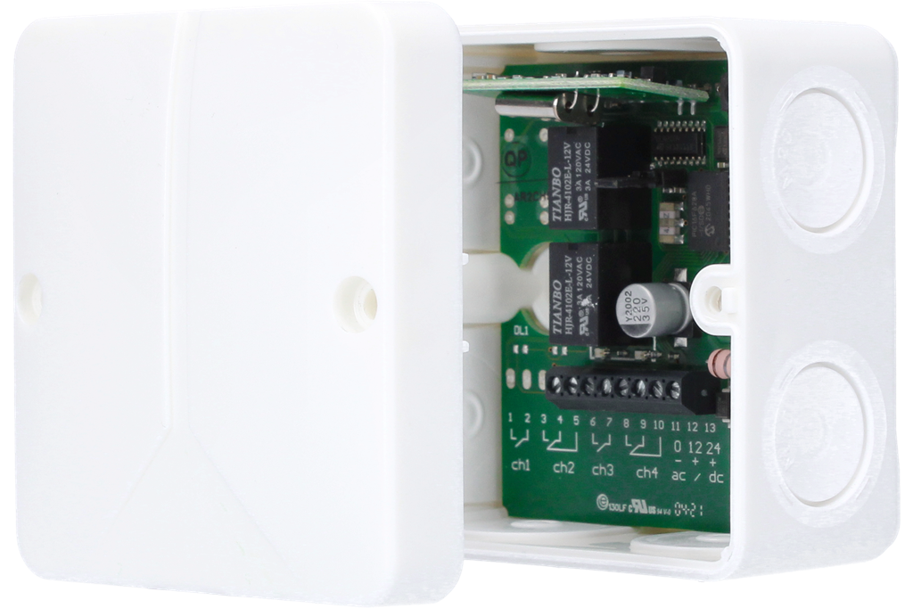 Mini-ontvanger 433Mhz-2 relais