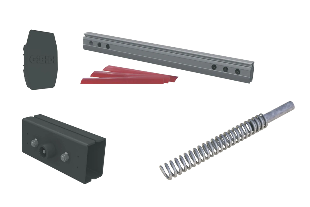 KITBAR544, 3m option complète avec bras 100x66mm 24Vdc.
