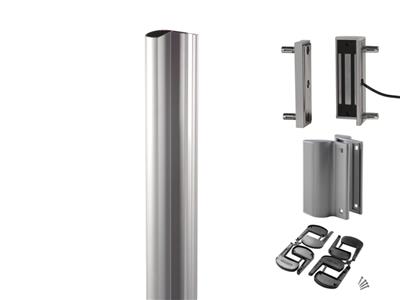 N-LINE-MAG-KIT-9005 - Set N-LINE-MAG uitvulprofiel, 2x MAGMAG3000, 3006PULL RAL9005.