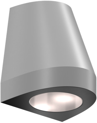 CONE85-230V-UNCOLOURED - Architecturale kegelvormige wandverlichting 85mm breed, 230Vac (ongekleurd)