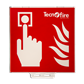 Plexiglas locatiepaneel voor TFCP handbrandmelders.