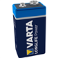 Batterie VARTA 9V 500mAh, 6 pièces