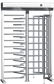 ZA3-BL-1-3 NNN : Tourniquet haute motorisé de passage unique. Booster rotor bras electromagnetique.